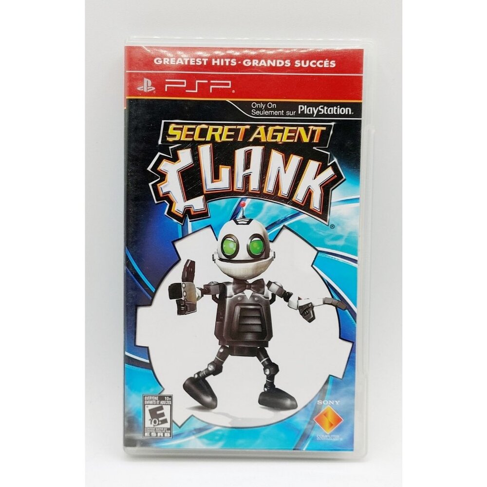 Secret Agent Clank Greatest Hits (Sony PSP PlayStation) complete